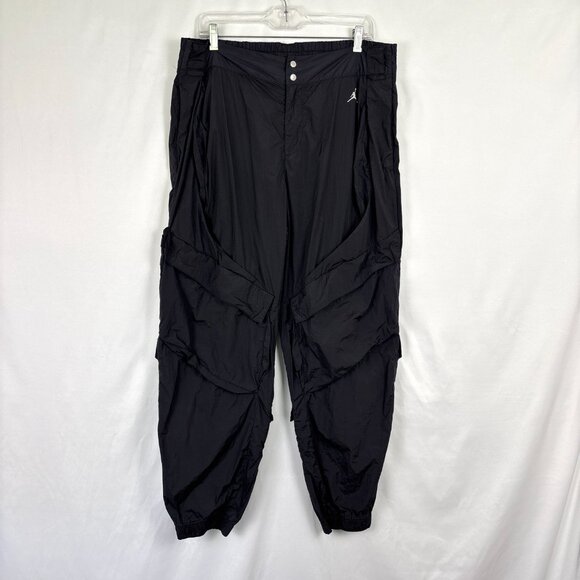 Jordan Built for Flight Nylon Utility Cargo Jogger Pants Women's XL Black - Picture 2 of 16